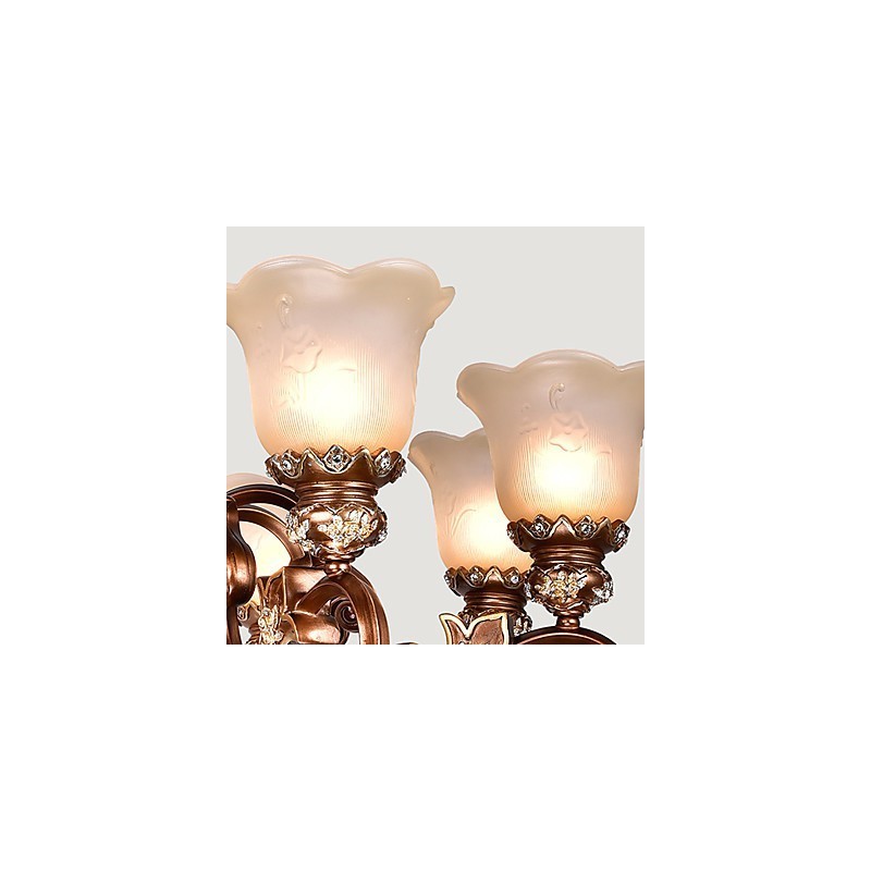 Lustre traditionnel classique rétro en métal