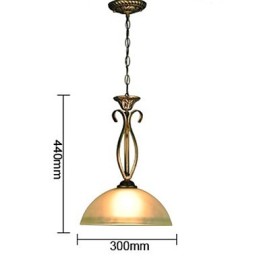 Lampe de table rurale du Nord : une lampe en verre à tête unique contemporaine et aux idées contractées