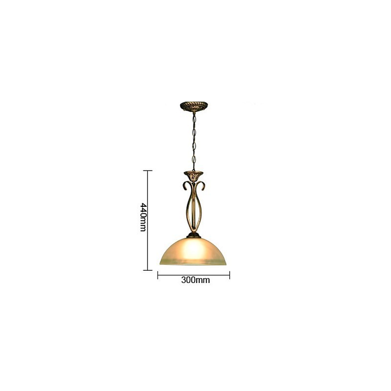 Lampe de table rurale du Nord : une lampe en verre à tête unique contemporaine et aux idées contractées