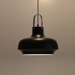 Suspension en métal de style campagnard contemporain moderne