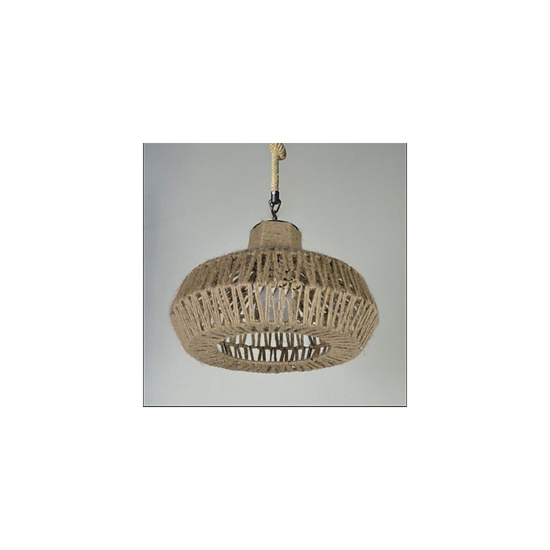 Lampe lustre créative vintage faite à la main.