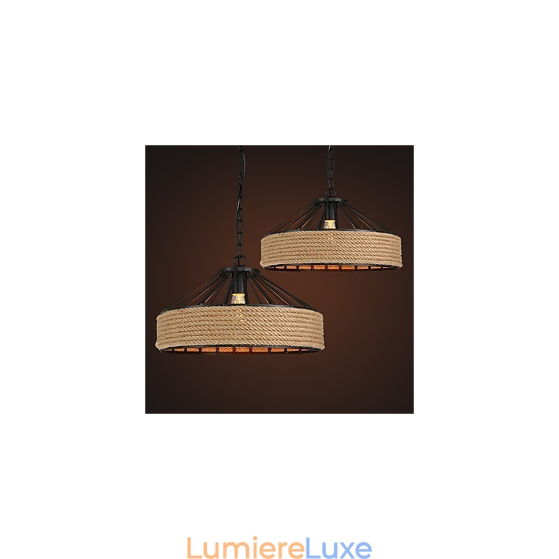 Lampe suspendue en métal créative, lampes suspendues modernes, lampe suspendue pour café