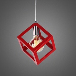Lustre en métal peint de style mini classique traditionnel