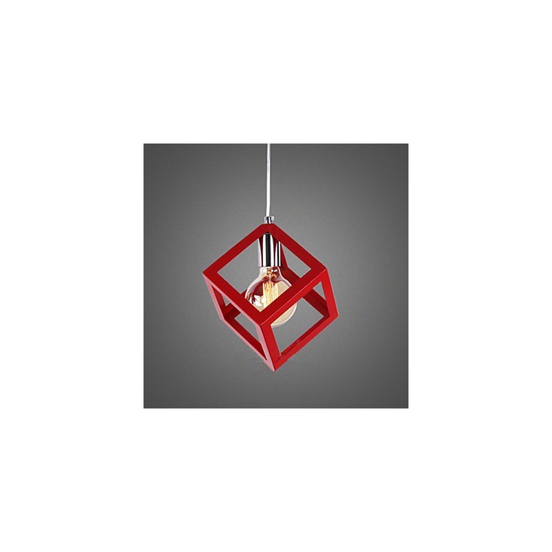 Lustre en métal peint de style mini classique traditionnel