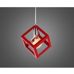 Lustre en métal peint de style mini classique traditionnel