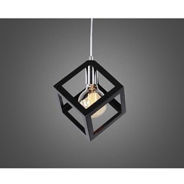 Lustre en métal peint de style mini classique traditionnel