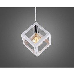 Lustre en métal peint de style mini classique traditionnel
