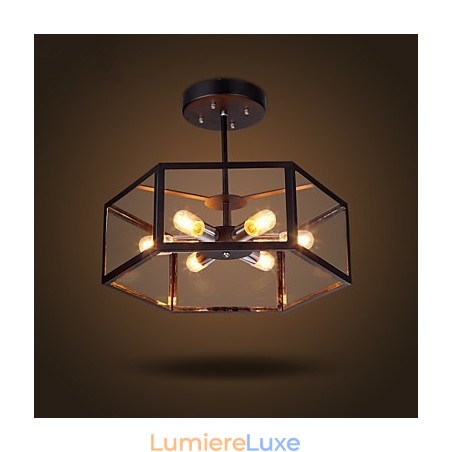 Lustre en verre moderne minimaliste méditerranéen café lampes nordiques lustre Lustre en verre moderne minimaliste méditerranéen café lampes nordiques lustre