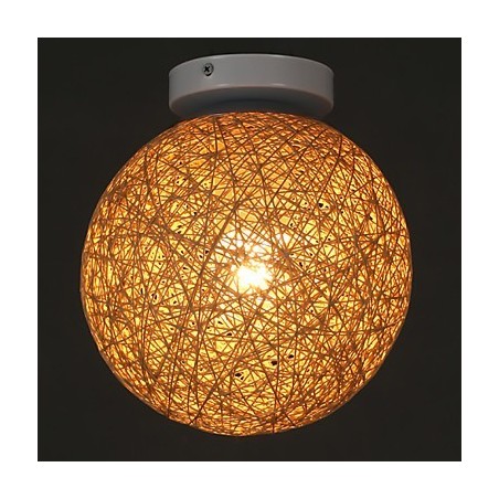 La canne compose une boule de chanvre créative et absorbe la lumière du dôme La canne compose une boule de chanvre créative et absorbe la lumière du dôme