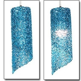 Lampes créatives cylindriques rondes et longues en aluminium à tête unique