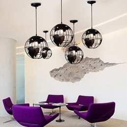 Suspension Globe moderne et contemporaine de style campagnard