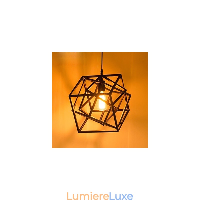 Plafonniers rétro classiques en métal, lampes suspendues simples, lampe suspendue de café