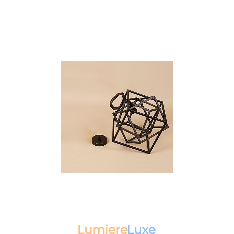 Plafonniers rétro classiques en métal, lampes suspendues simples, lampe suspendue de café