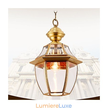 Pendentif Country Américain Petit Tout Cuivre Verre Simple C Pendentif Country Américain Petit Tout Cuivre Verre Simple C