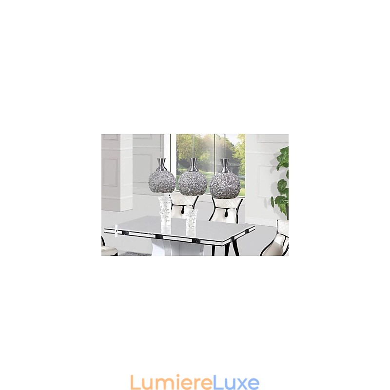 Plafonnier encastré moderne et contemporain en métal brossé