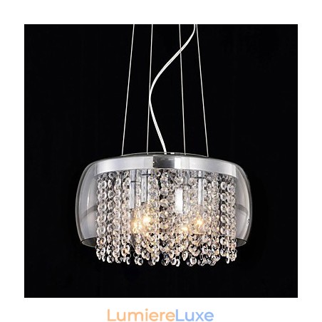 Suspension moderne contemporaine en cristal style mini peinture Suspension moderne contemporaine en cristal style mini peinture