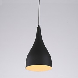 Suspension minimaliste moderne en forme d'ampoule