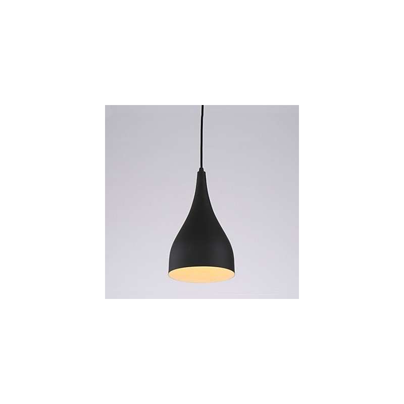 Suspension minimaliste moderne en forme d'ampoule