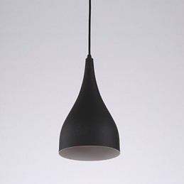 Suspension minimaliste moderne en forme d'ampoule