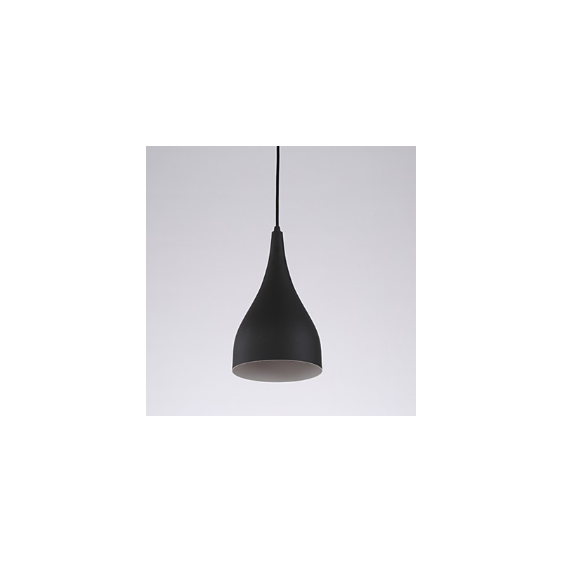 Suspension minimaliste moderne en forme d'ampoule