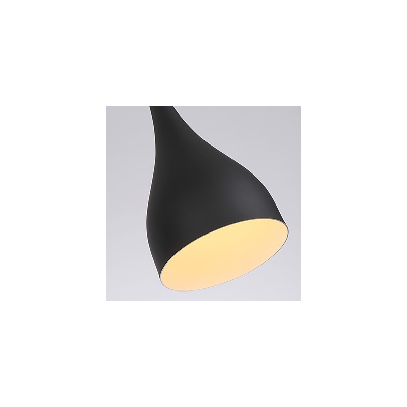 Suspension minimaliste moderne en forme d'ampoule