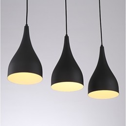 Suspension minimaliste moderne en forme d'ampoule