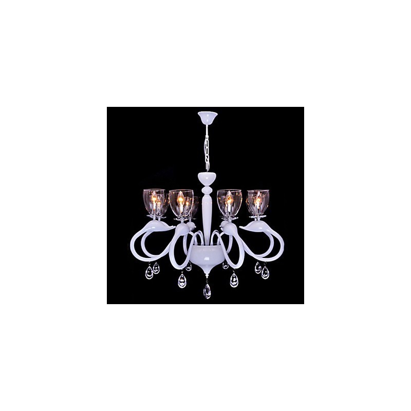 Lampe suspendue en cristal de style européen, individualité, cygne créatif