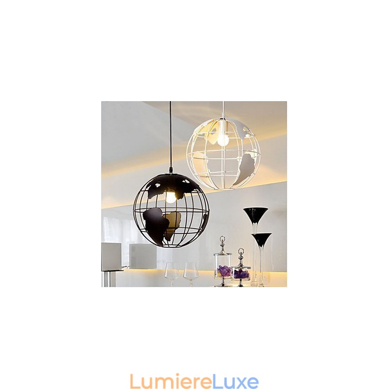 Lampe suspendue nordique moderne simple à tête unique