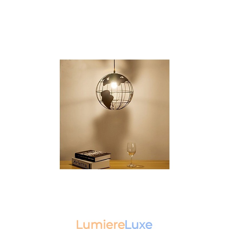 Lampe suspendue nordique moderne simple à tête unique