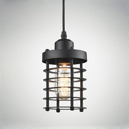 Plafonnier rétro industriel en fer, lustre vintage, luminaire suspendu pour magasin