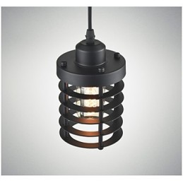 Plafonnier rétro industriel en fer, lustre vintage, luminaire suspendu pour magasin