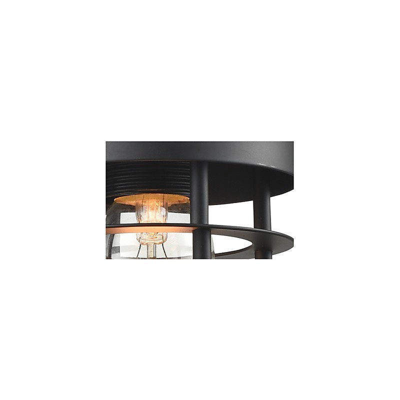 Plafonnier rétro industriel en fer, lustre vintage, luminaire suspendu pour magasin