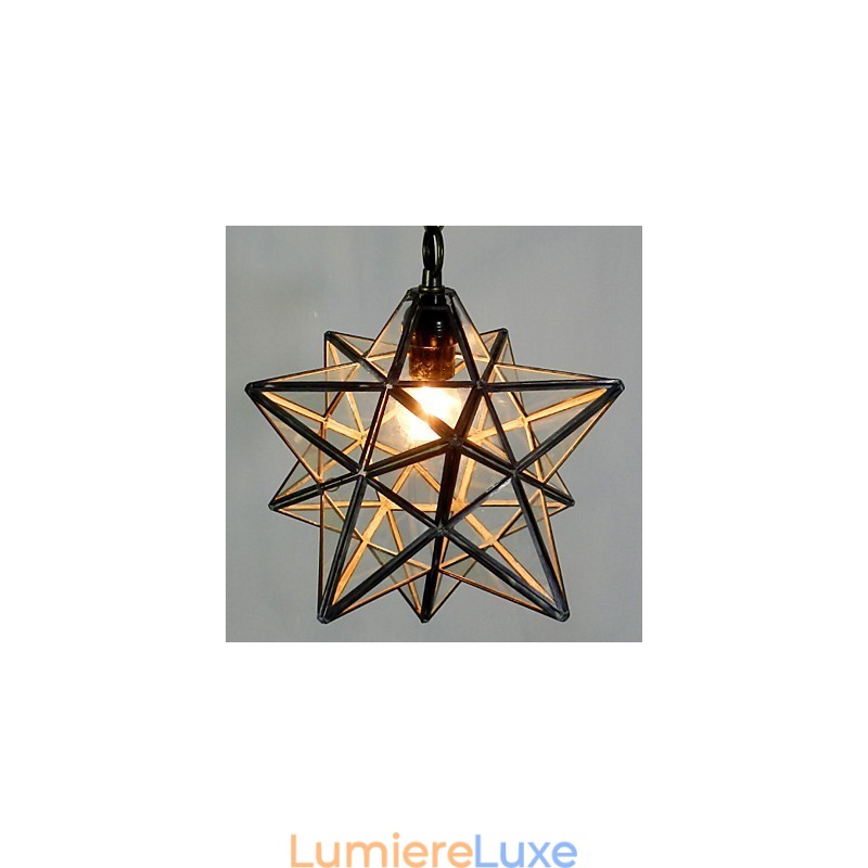 Le lustre contracté et contemporain Pentagon Star Light