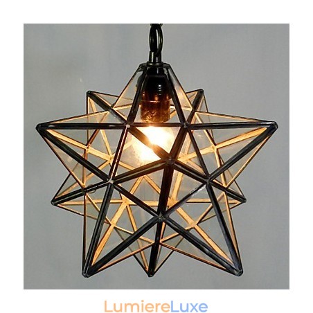 Le lustre contracté et contemporain Pentagon Star Light Le lustre contracté et contemporain Pentagon Star Light