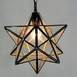 Le lustre contracté et contemporain Pentagon Star Light