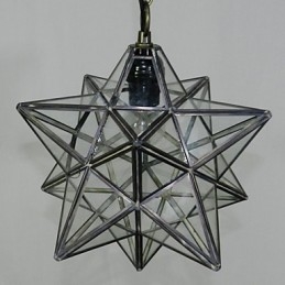 Le lustre contracté et contemporain Pentagon Star Light