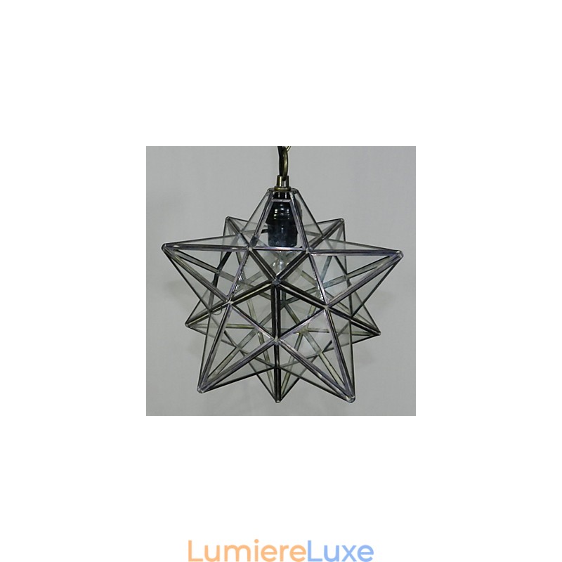 Le lustre contracté et contemporain Pentagon Star Light