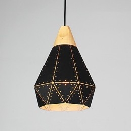 Plafonniers rétro classiques en métal, lampes suspendues simples, lampe suspendue de café