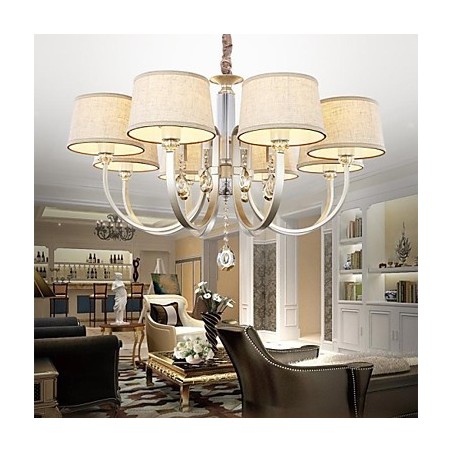 Lustre Country Crystal en métal argenté Lustre Country Crystal en métal argenté