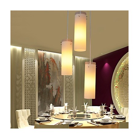 Lampe cylindrique en verre à tête simple et droite, à tambour, à éclairage simple Lampe cylindrique en verre à tête simple et droite, à tambour, à éclairage simple