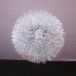 Suspension moderne et contemporaine en métal avec globe