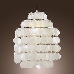 Suspension chromée de style mini contemporain moderne