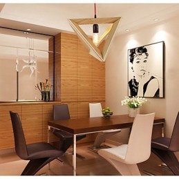 Suspension moderne en bois, lampes suspendues simples, lampe suspendue de café