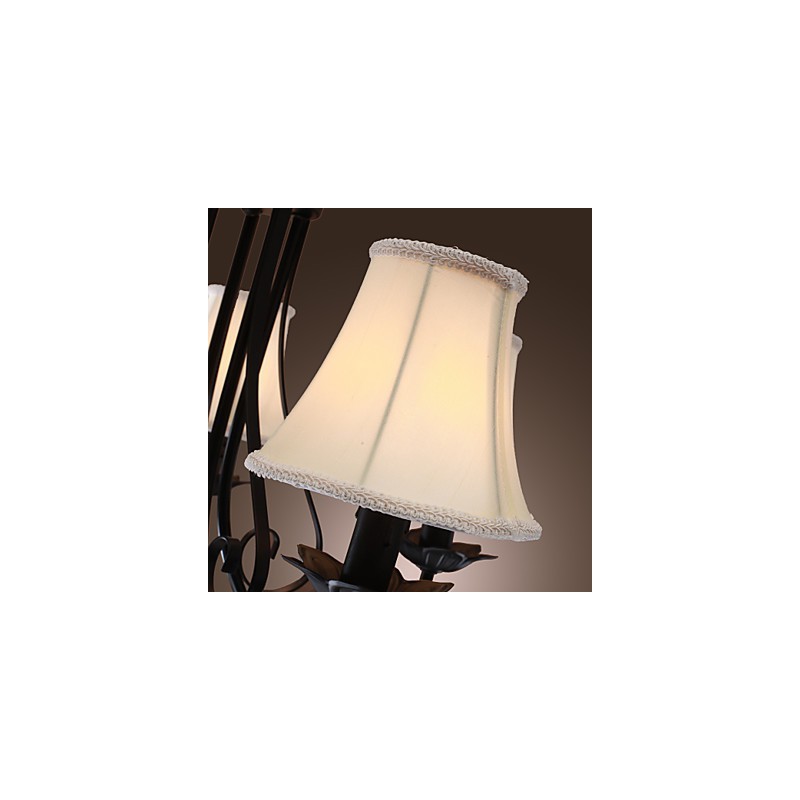 Lustre traditionnel classique en laiton antique
