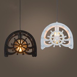 Plafonniers rétro classiques en métal, lampes suspendues simples, lampe suspendue de café