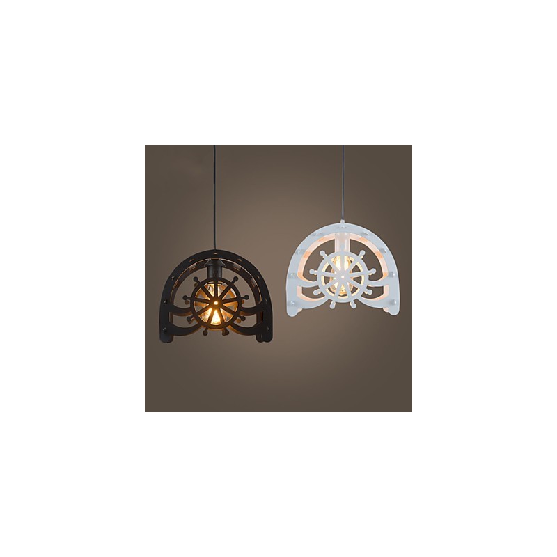 Plafonniers rétro classiques en métal, lampes suspendues simples, lampe suspendue de café