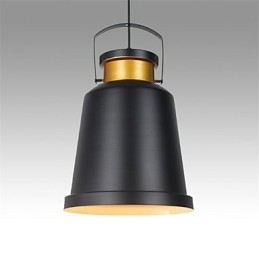 Lampes suspendues rétro en métal pour café