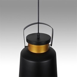 Lampes suspendues rétro en métal pour café
