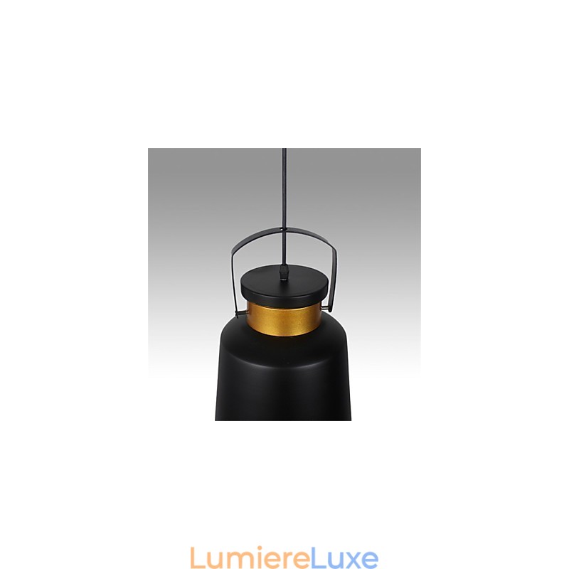 Lampes suspendues rétro en métal pour café