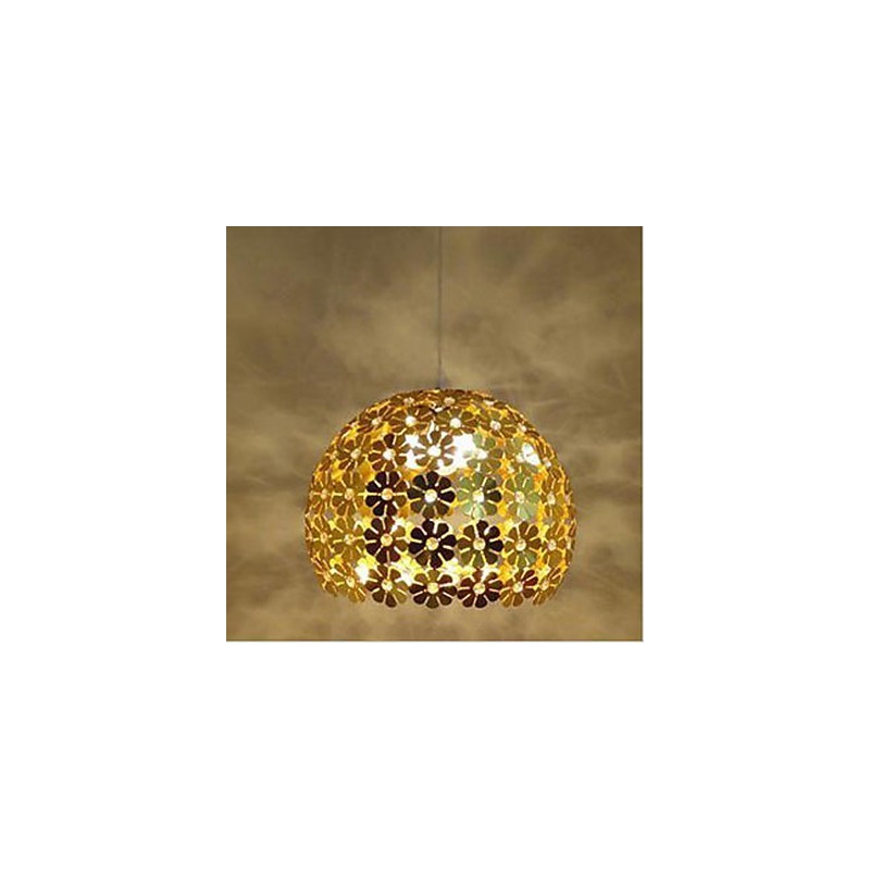 Plafonnier en cristal à tête unique, forme boule de fleur de prunier, couleur moderne